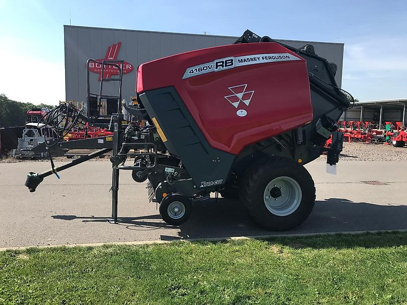 Massey Ferguson MF 4160 V Xtra / Lely - Presse à balles rondes: photos 2 Massey Ferguson MF 4160 V Xtra / Lely - Presse à balles rondes: photos 2