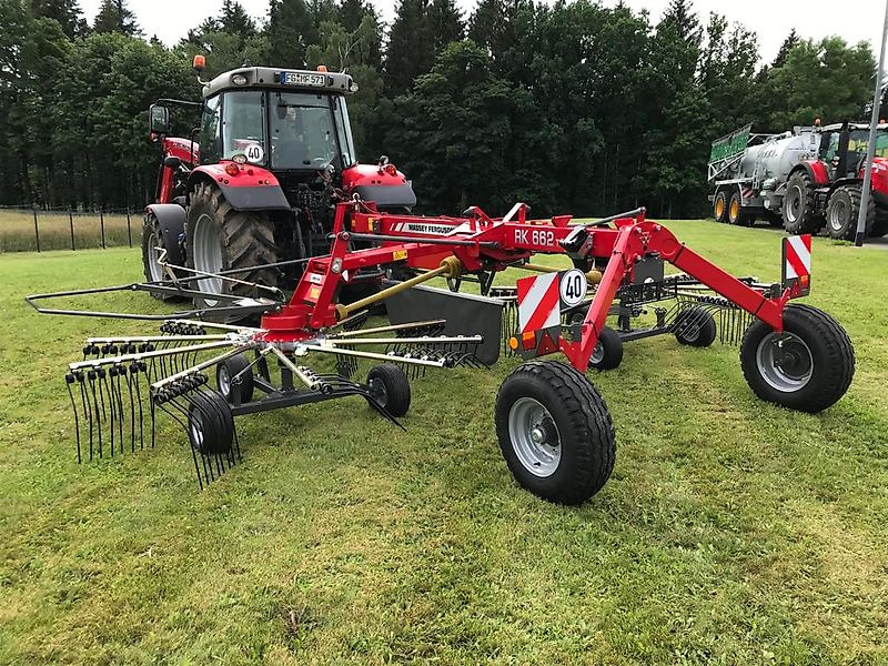 Massey Ferguson MF RK 662 TRC / Fella JURAS 671 - Faneuse: photos 2 Massey Ferguson MF RK 662 TRC / Fella JURAS 671 - Faneuse: photos 2