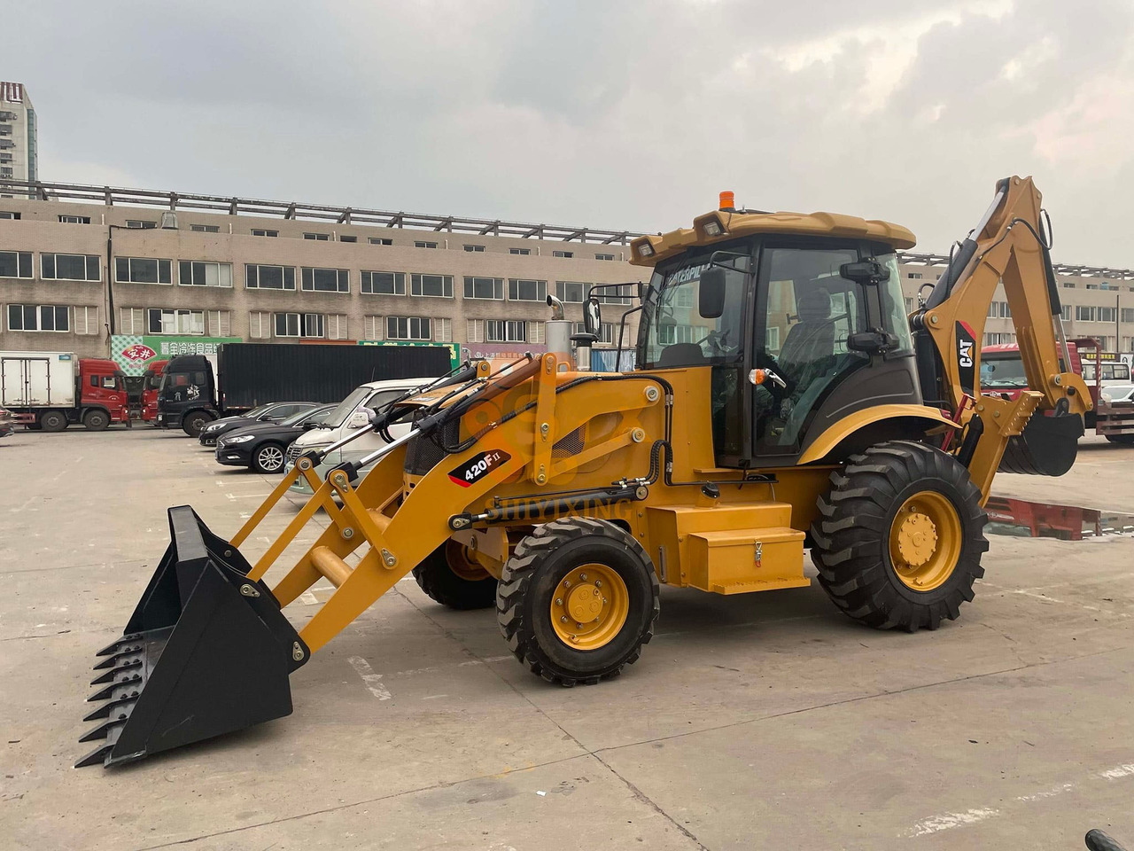 CAT Caterpillar 420F 430 416 JCB 3CX JCB4CX Backhoe Loader - Tractopelle: photos 2 CAT Caterpillar 420F 430 416 JCB 3CX JCB4CX Backhoe Loader - Tractopelle: photos 2