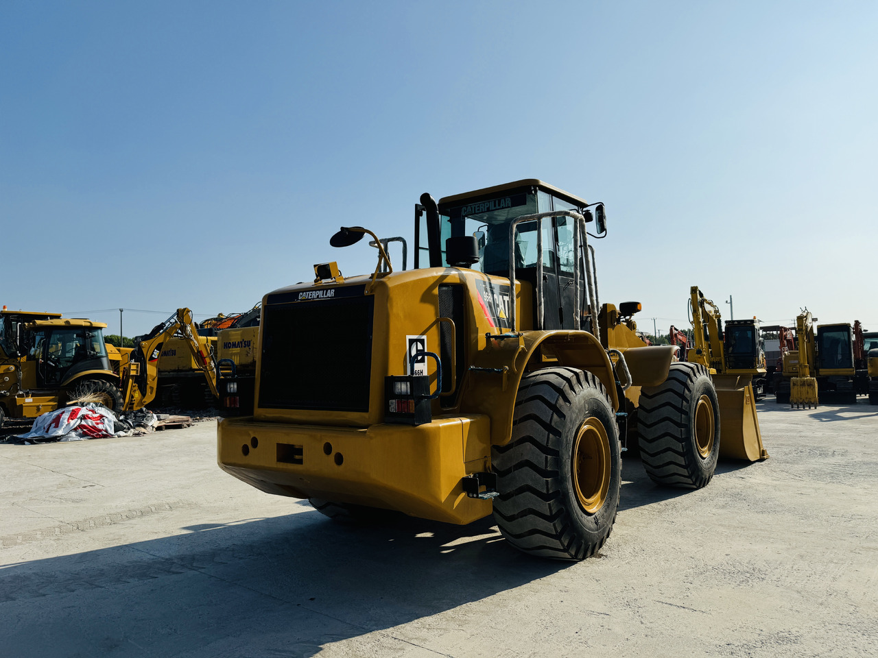 Chargeuse sur pneus Caterpillar 966 Wheel Loader CAT 966H 966G 966F 6 Ton Used Loaders in Good Quality: photos 9