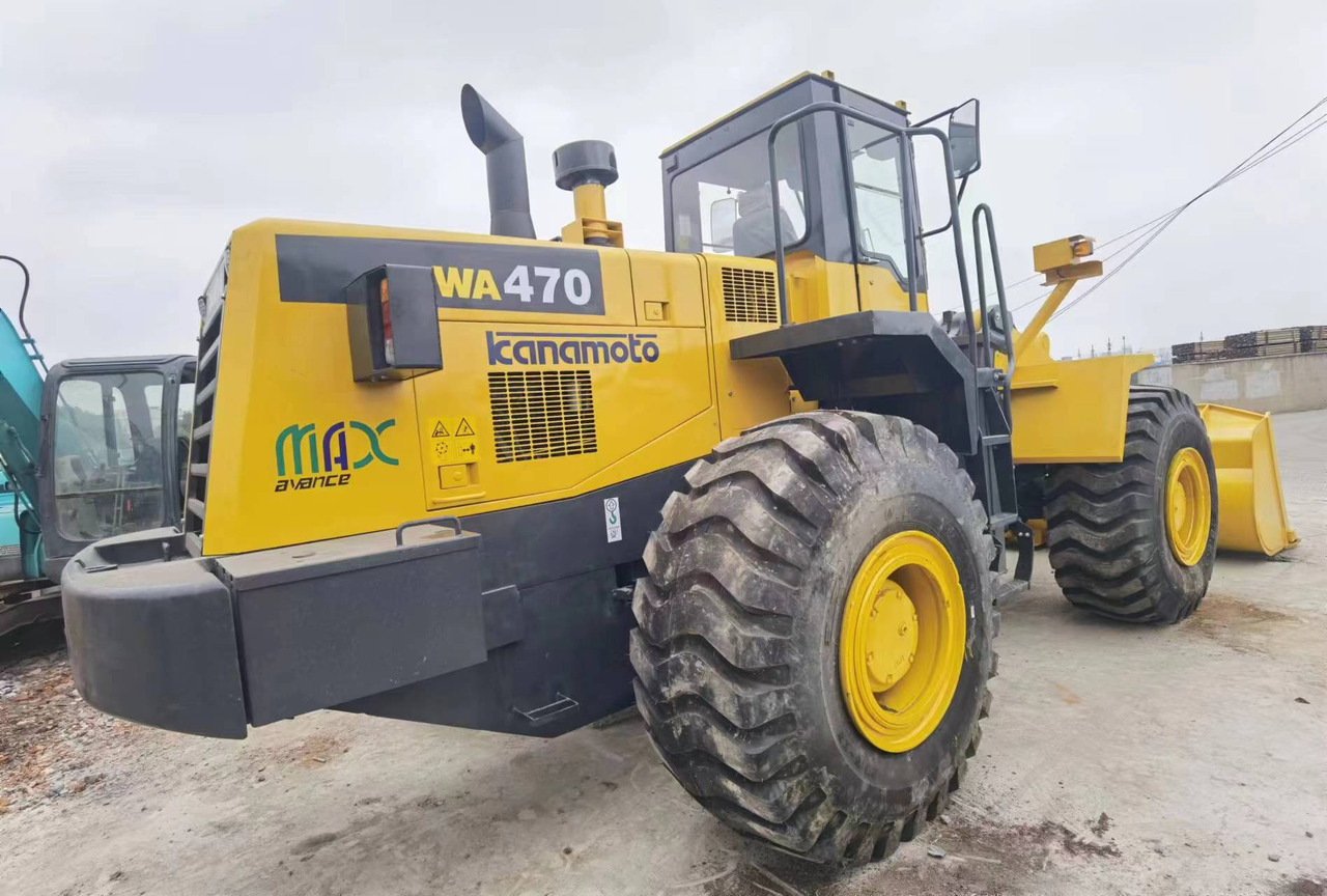 Komatsu WA470 Used Wheel Loader WA380 WA320 WA500 WA600 Loader in High Quality for Sale - Chargeuse sur pneus: photos 5 Komatsu WA470 Used Wheel Loader WA380 WA320 WA500 WA600 Loader in High Quality for Sale - Chargeuse sur pneus: photos 5