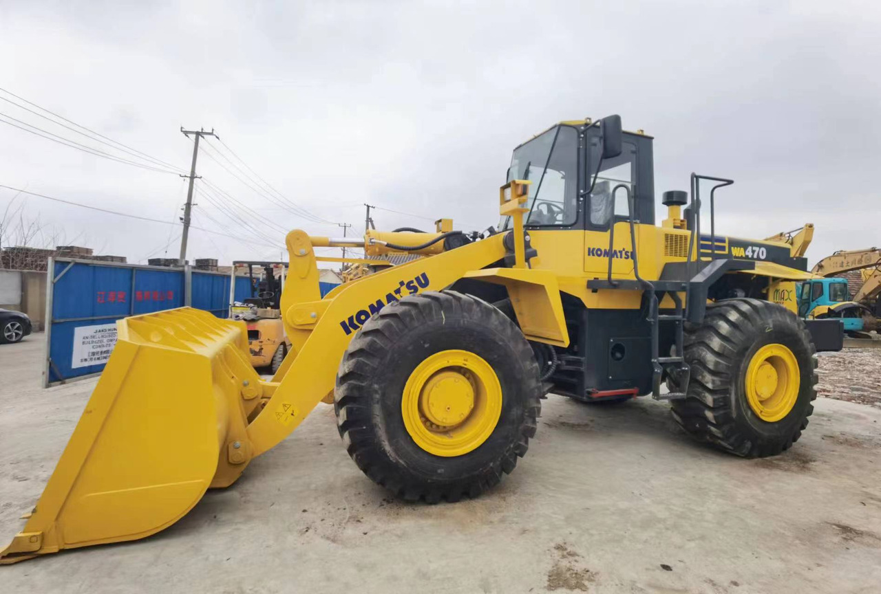 Komatsu WA470 Used Wheel Loader WA380 WA320 WA500 WA600 Loader in High Quality for Sale - Chargeuse sur pneus: photos 1 Komatsu WA470 Used Wheel Loader WA380 WA320 WA500 WA600 Loader in High Quality for Sale - Chargeuse sur pneus: photos 1