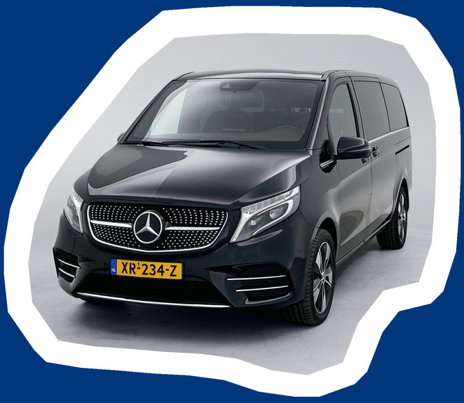 Mercedes-Benz V-Klasse 220d Lang Avantgarde Edition 8 Persoons incl. BPM Elektr schuifdeuren Nappa Leder Pano 8 zitplaatsen Geel kenteken - Minibus, Transport de personnes: photos 1 Mercedes-Benz V-Klasse 220d Lang Avantgarde Edition 8 Persoons incl. BPM Elektr schuifdeuren Nappa Leder Pano 8 zitplaatsen Geel kenteken - Minibus, Transport de personnes: photos 1