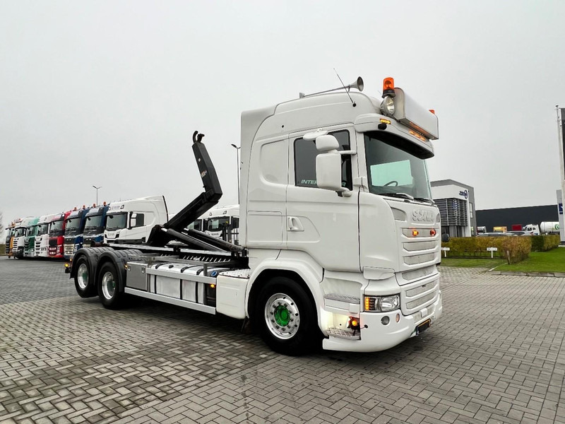 Scania R450 6x2 Containersysteem VDL 21.000kg / Haakarmsysteem - Camion ampliroll: photos 5 Scania R450 6x2 Containersysteem VDL 21.000kg / Haakarmsysteem - Camion ampliroll: photos 5