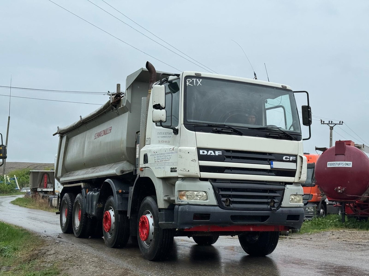 DAF 8x4 CF 85.430S XF85 : Clima AC : Euro 3 : REZVIZUIT COMPLET - Camion: photos 1 DAF 8x4 CF 85.430S XF85 : Clima AC : Euro 3 : REZVIZUIT COMPLET - Camion: photos 1
