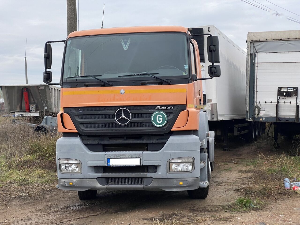 Mercedes-Benz Axor MP2 1843 - Tracteur routier: photos 3 Mercedes-Benz Axor MP2 1843 - Tracteur routier: photos 3