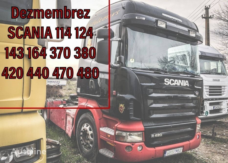 Scania 370 ,420, 440r 470 480 L 112 113 Piese Dezmembrari - Tracteur routier: photos 1 Scania 370 ,420, 440r 470 480 L 112 113 Piese Dezmembrari - Tracteur routier: photos 1