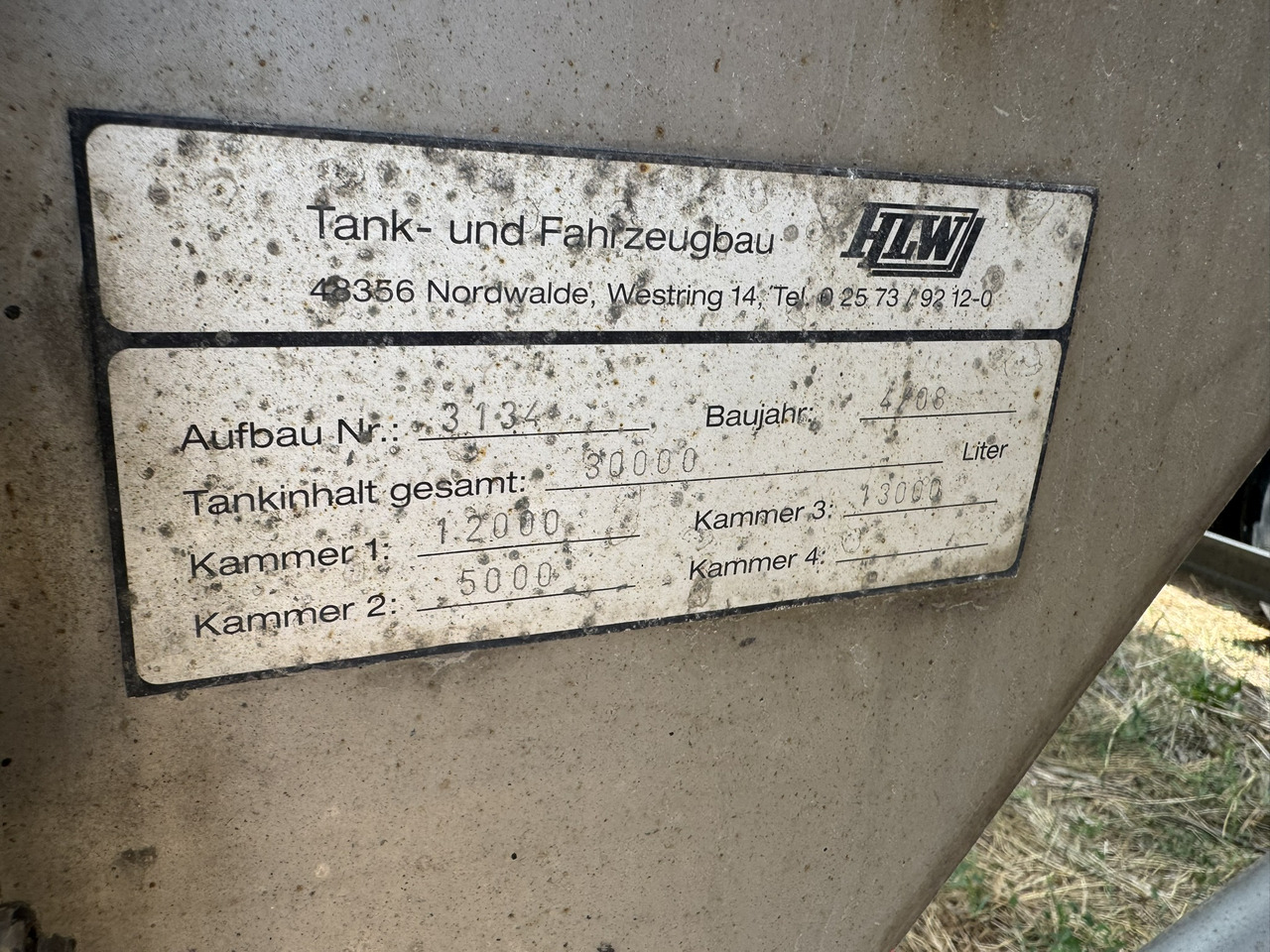 Transport lichide ALIMENTARE HLW STA 36 INOX ALIMENTAR AZOR AGRICULTURA - Semi-remorque citerne: photos 4 Transport lichide ALIMENTARE HLW STA 36 INOX ALIMENTAR AZOR AGRICULTURA - Semi-remorque citerne: photos 4