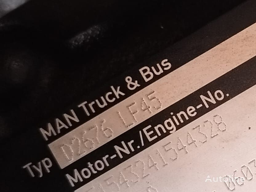 MAN D2676 LF45 MAN TGA, TGS, TGX - Moteur pour Camion: photos 3 MAN D2676 LF45 MAN TGA, TGS, TGX - Moteur pour Camion: photos 3