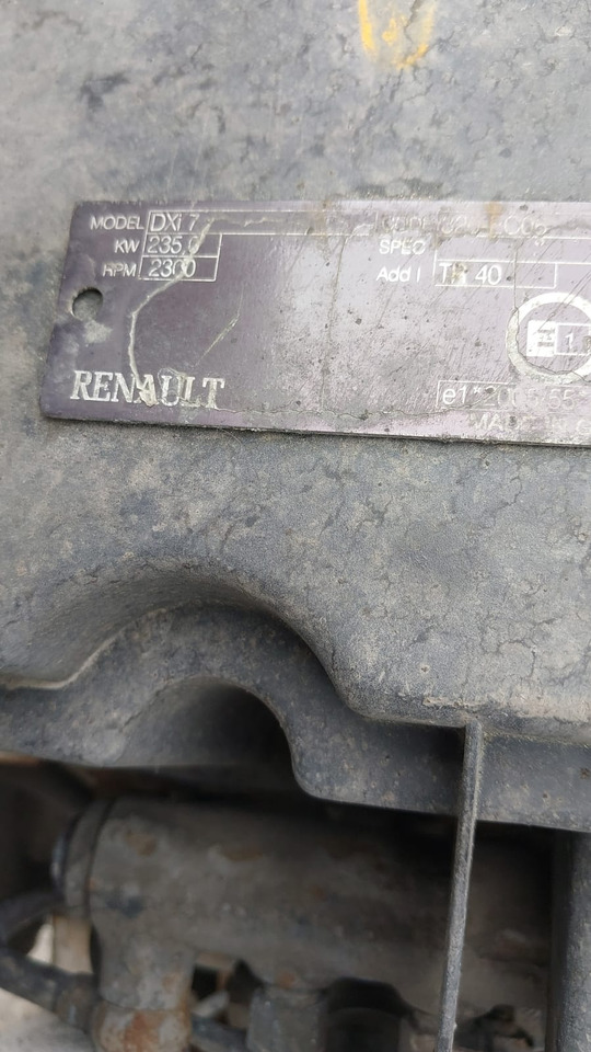 Renault DXi 7 320 EC06 Renault Midlum, Premium - Moteur pour Camion: photos 2 Renault DXi 7 320 EC06 Renault Midlum, Premium - Moteur pour Camion: photos 2