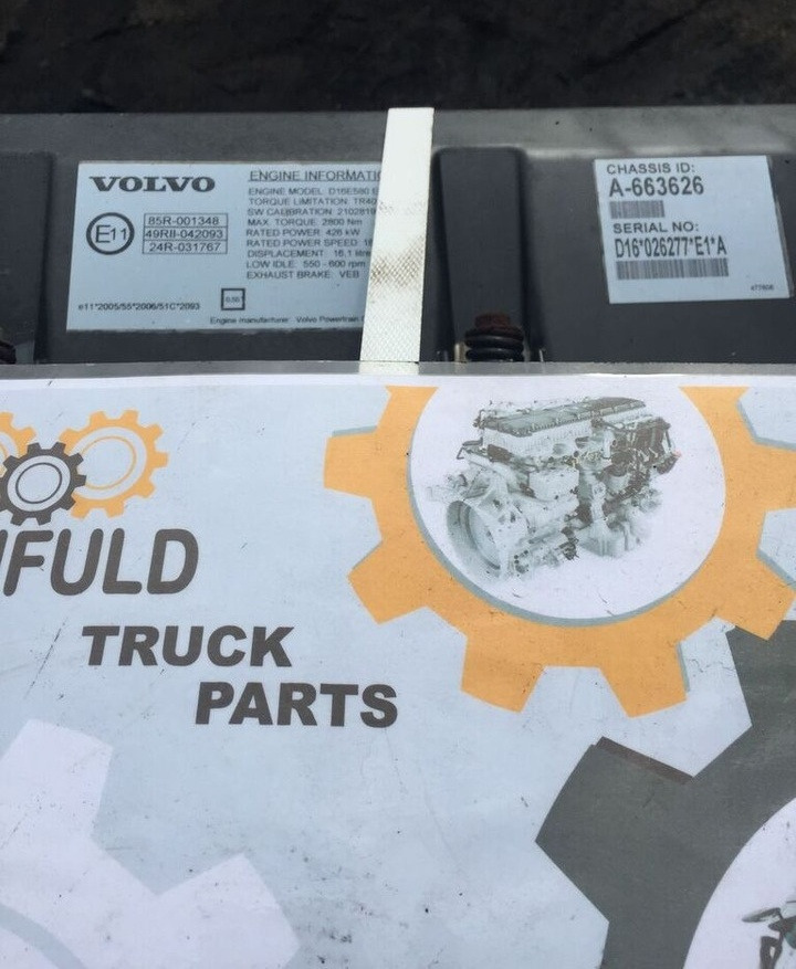 Volvo D16E Volvo FH16 - Moteur pour Camion: photos 3 Volvo D16E Volvo FH16 - Moteur pour Camion: photos 3