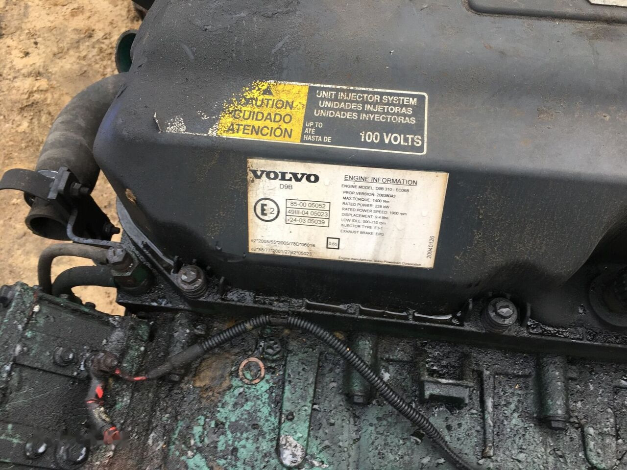Volvo D9B 310 ECO68 Volvo PENTA, FM - Moteur pour Bus: photos 2 Volvo D9B 310 ECO68 Volvo PENTA, FM - Moteur pour Bus: photos 2