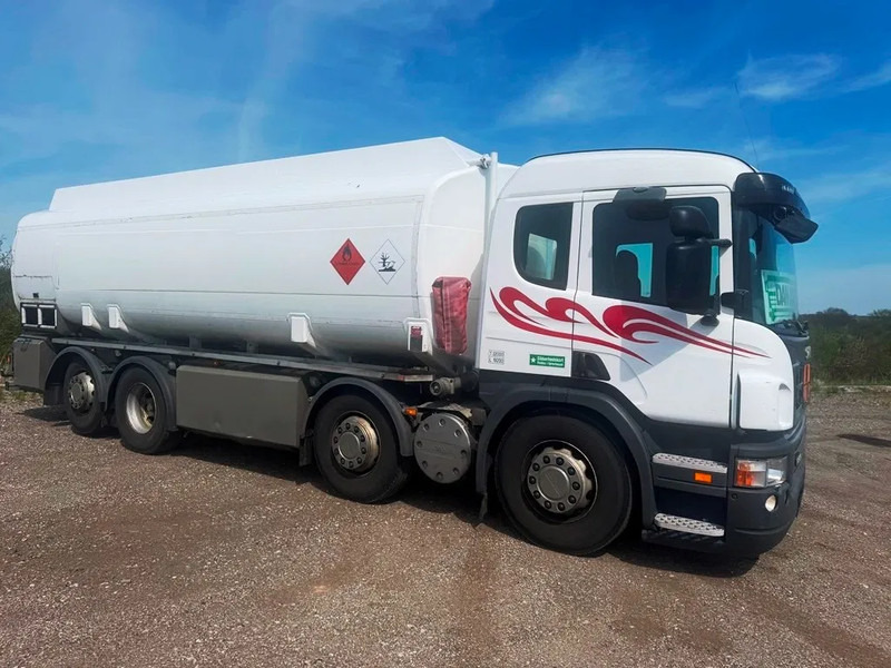 Scania P380 P380 8x2*6 .ADR/FL . 24200 L Tank - Air / Air suspension. - Camion citerne: photos 5 Scania P380 P380 8x2*6 .ADR/FL . 24200 L Tank - Air / Air suspension. - Camion citerne: photos 5