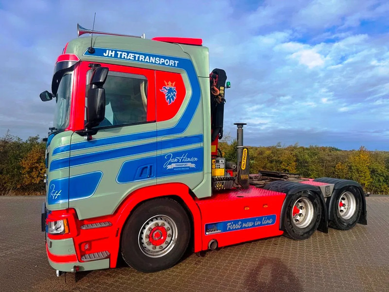Scania R500 NGS Scania R500 inkl removable crane Palfinger 12 tons - Tracteur routier: photos 5 Scania R500 NGS Scania R500 inkl removable crane Palfinger 12 tons - Tracteur routier: photos 5
