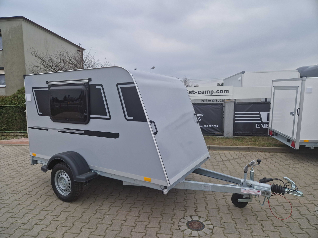 Microcamp mini przyczepa kempingowa transportowa teardrop - Remorque voiture: photos 1 Microcamp mini przyczepa kempingowa transportowa teardrop - Remorque voiture: photos 1