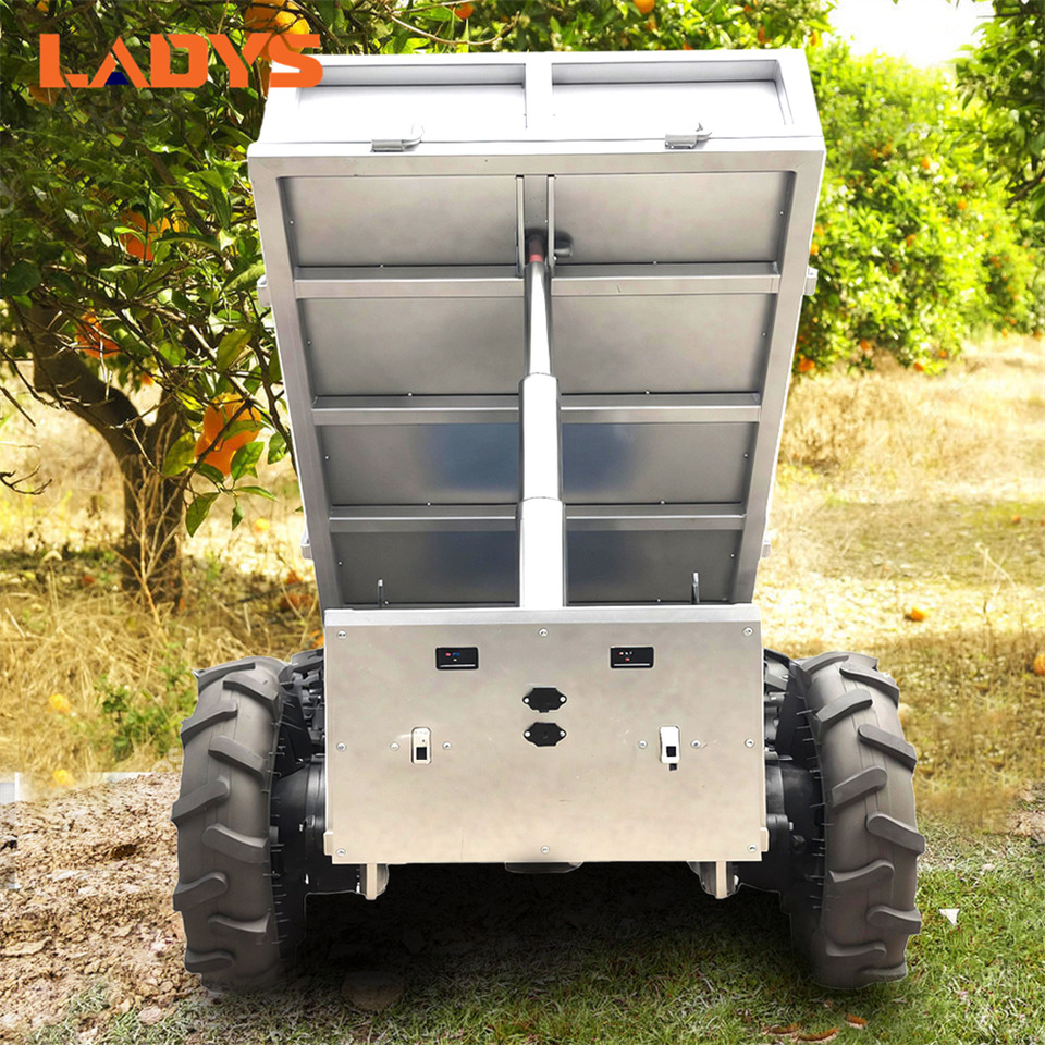 LADYS D-600 All-Terrain Four-Wheel Drive And Eight-Wheel Drive Transport Truck, Mountain Area Farm Orchard Greenhouse Construction Site Creeper Remote Control Electric Agricultural Transport Vehicle - Quadricycle: photos 2 LADYS D-600 All-Terrain Four-Wheel Drive And Eight-Wheel Drive Transport Truck, Mountain Area Farm Orchard Greenhouse Construction Site Creeper Remote Control Electric Agricultural Transport Vehicle - Quadricycle: photos 2