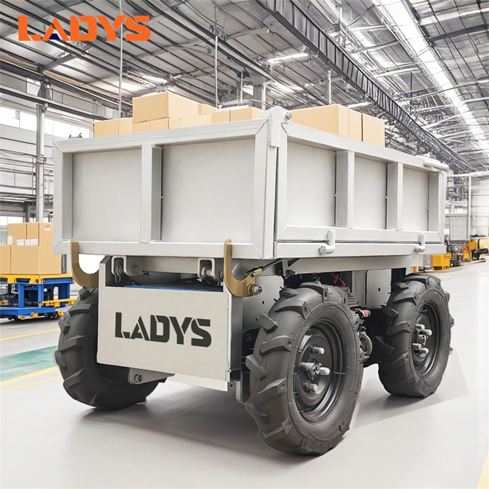 LADYS D-600 All-Terrain Four-Wheel Drive And Eight-Wheel Drive Transport Truck, Mountain Area Farm Orchard Greenhouse Construction Site Creeper Remote Control Electric Agricultural Transport Vehicle - Quadricycle: photos 5 LADYS D-600 All-Terrain Four-Wheel Drive And Eight-Wheel Drive Transport Truck, Mountain Area Farm Orchard Greenhouse Construction Site Creeper Remote Control Electric Agricultural Transport Vehicle - Quadricycle: photos 5