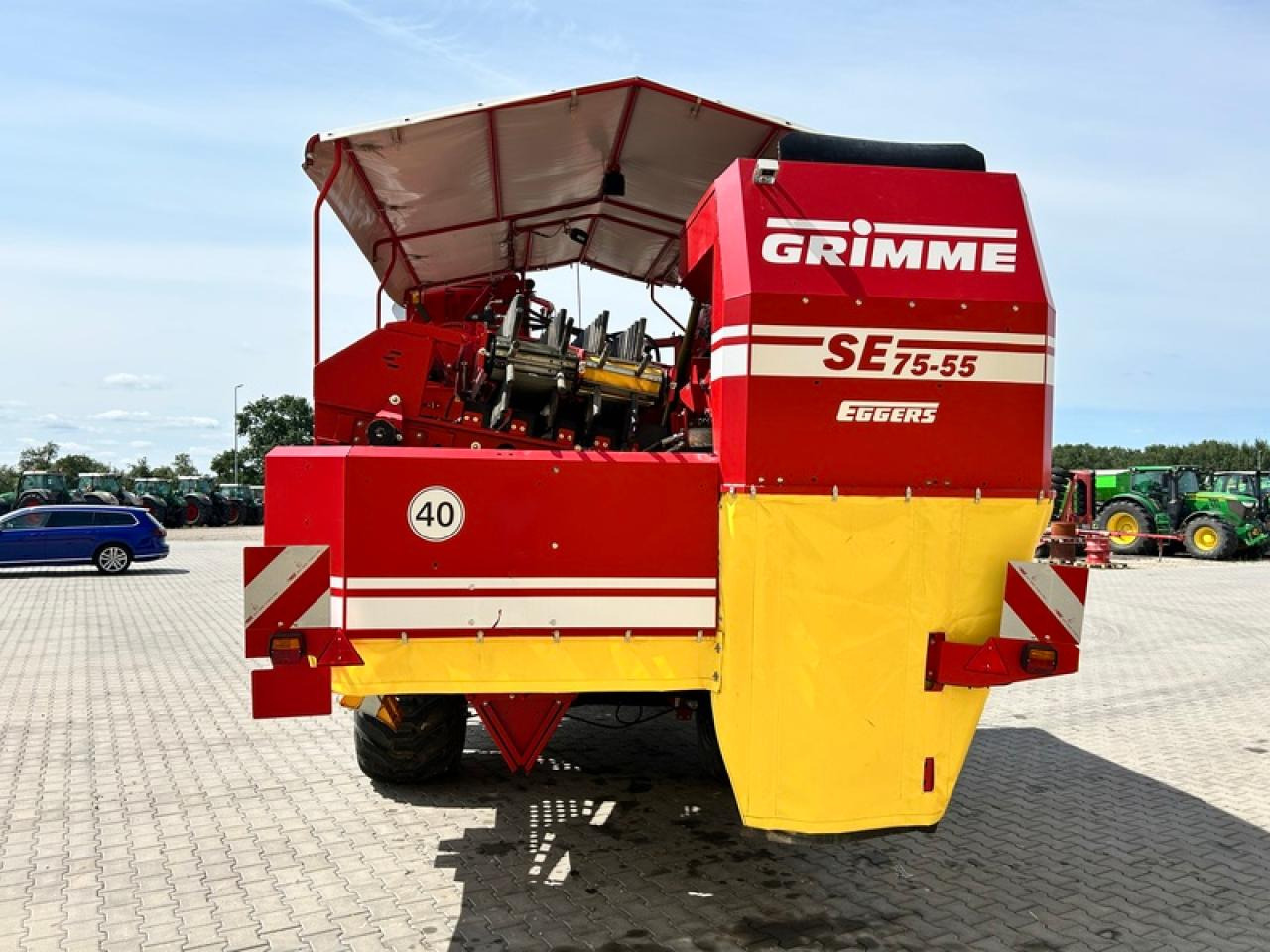 Grimme SE 75-55 - Arracheuse de pommes de terre: photos 3 Grimme SE 75-55 - Arracheuse de pommes de terre: photos 3