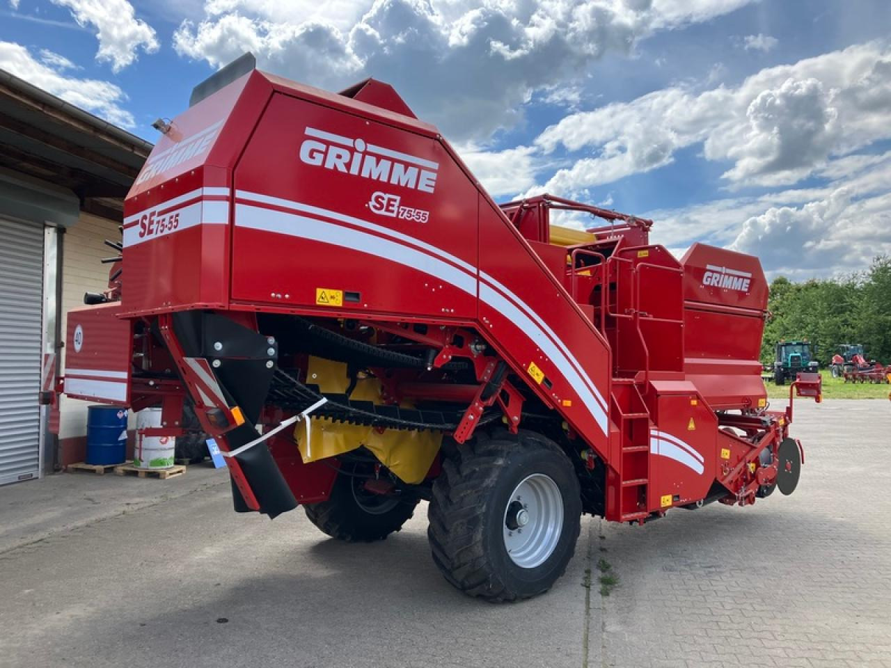 Grimme SE 75-55 SB - Arracheuse de pommes de terre: photos 4 Grimme SE 75-55 SB - Arracheuse de pommes de terre: photos 4