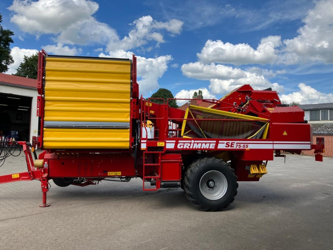 Grimme SE 75-55 SB - Arracheuse de pommes de terre: photos 2 Grimme SE 75-55 SB - Arracheuse de pommes de terre: photos 2