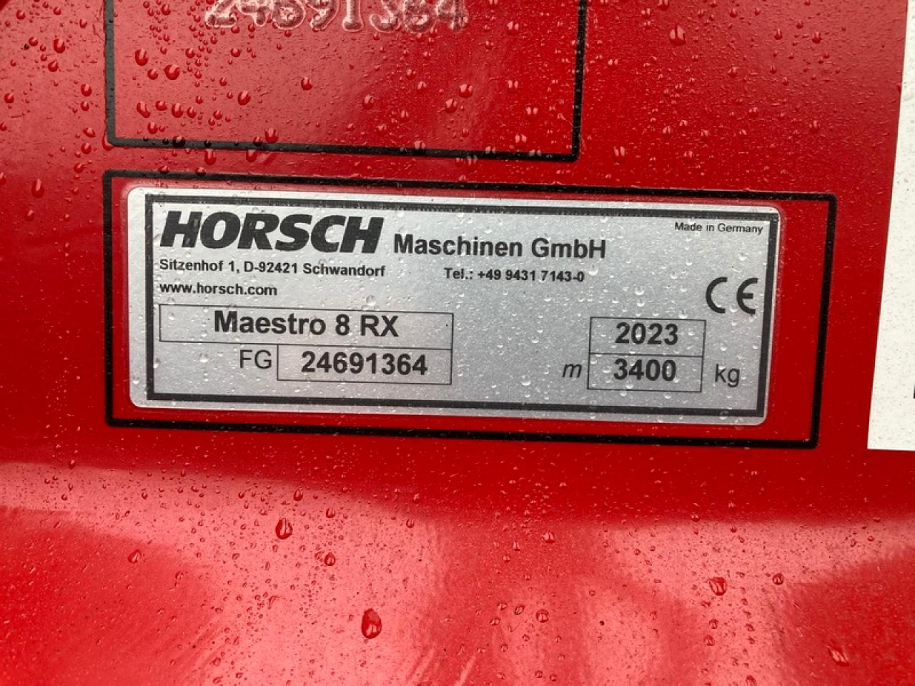Horsch MAESTRO8.75RX AUTOFORCE - Semoir monograine: photos 5 Horsch MAESTRO8.75RX AUTOFORCE - Semoir monograine: photos 5