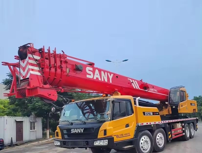 Grue mobile Sany Factory Direct Sale of Used SANY 75 Ton High-Powerful Truck Cran: photos 7