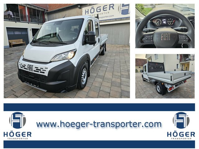 FIAT Ducato MAXI 140 Serie10-9.2 2025 L4 DOKA 2,9 M. - Fourgon plateau, Utilitaire double cabine: photos 1 FIAT Ducato MAXI 140 Serie10-9.2 2025 L4 DOKA 2,9 M. - Fourgon plateau, Utilitaire double cabine: photos 1