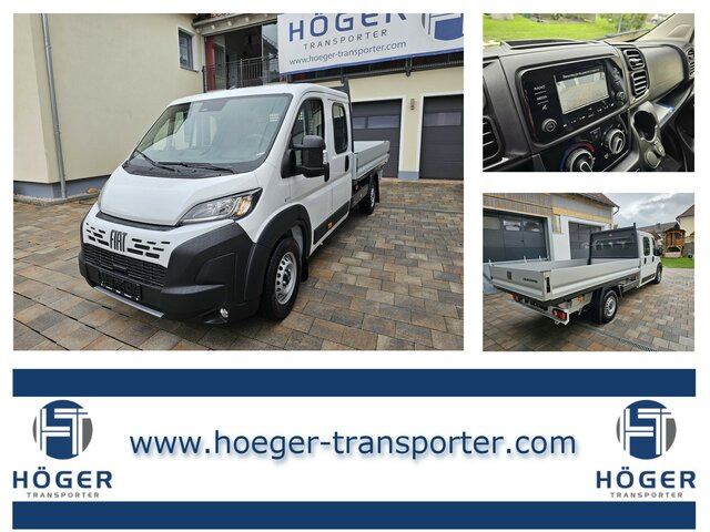 FIAT Ducato MAXI 140 Serie10-9.2 2025 L5 DOKA 3,3 M. - Fourgon plateau, Utilitaire double cabine: photos 1 FIAT Ducato MAXI 140 Serie10-9.2 2025 L5 DOKA 3,3 M. - Fourgon plateau, Utilitaire double cabine: photos 1