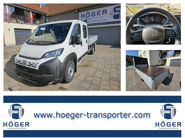 FIAT Ducato MAXI 140 Serie10-9.2 2025 L5 DOKA 3,3 M. - Fourgon plateau, Utilitaire double cabine: photos 1 FIAT Ducato MAXI 140 Serie10-9.2 2025 L5 DOKA 3,3 M. - Fourgon plateau, Utilitaire double cabine: photos 1