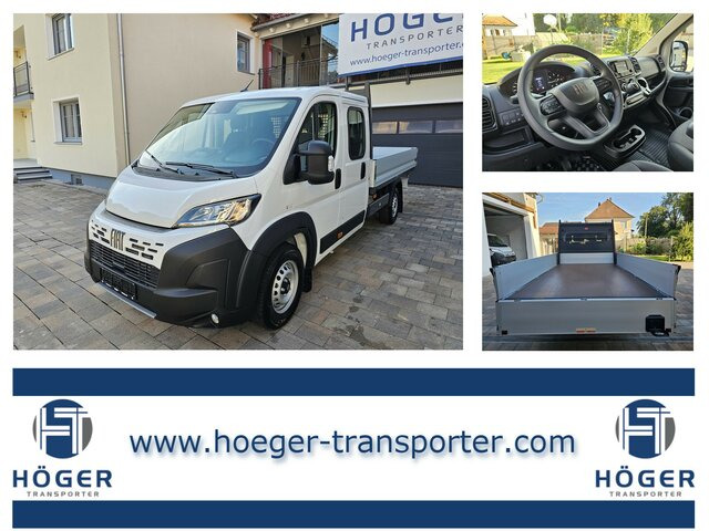 FIAT Ducato MAXI 180 Serie10-9.2 2025 L5 DOKA 3,3 M. - Fourgon plateau, Utilitaire double cabine: photos 1 FIAT Ducato MAXI 180 Serie10-9.2 2025 L5 DOKA 3,3 M. - Fourgon plateau, Utilitaire double cabine: photos 1