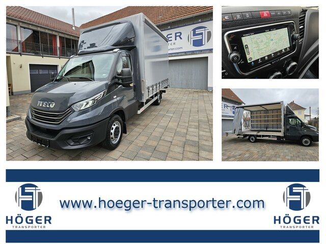 IVECO Daily 35S18 3.0 Pritsche Plane Ladebordwand AHK - Véhicule utilitaire plateau baché: photos 1 IVECO Daily 35S18 3.0 Pritsche Plane Ladebordwand AHK - Véhicule utilitaire plateau baché: photos 1