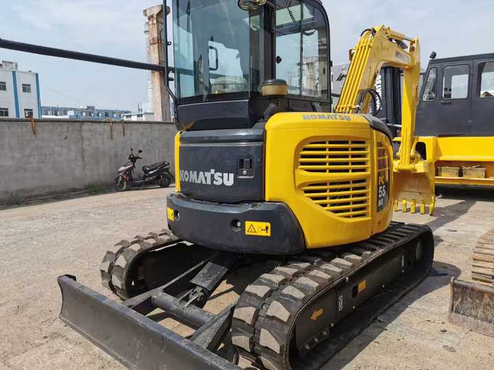 5ton Japan komatsu pc55MR-3 Used hydraulic crawler used komatsu excavator PC55 55mr 55-3 - Mini pelle: photos 3 5ton Japan komatsu pc55MR-3 Used hydraulic crawler used komatsu excavator PC55 55mr 55-3 - Mini pelle: photos 3