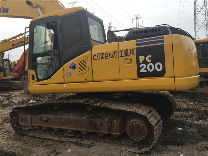 Komatsu PC200-7 excavator - Pelle sur chenille: photos 5 Komatsu PC200-7 excavator - Pelle sur chenille: photos 5