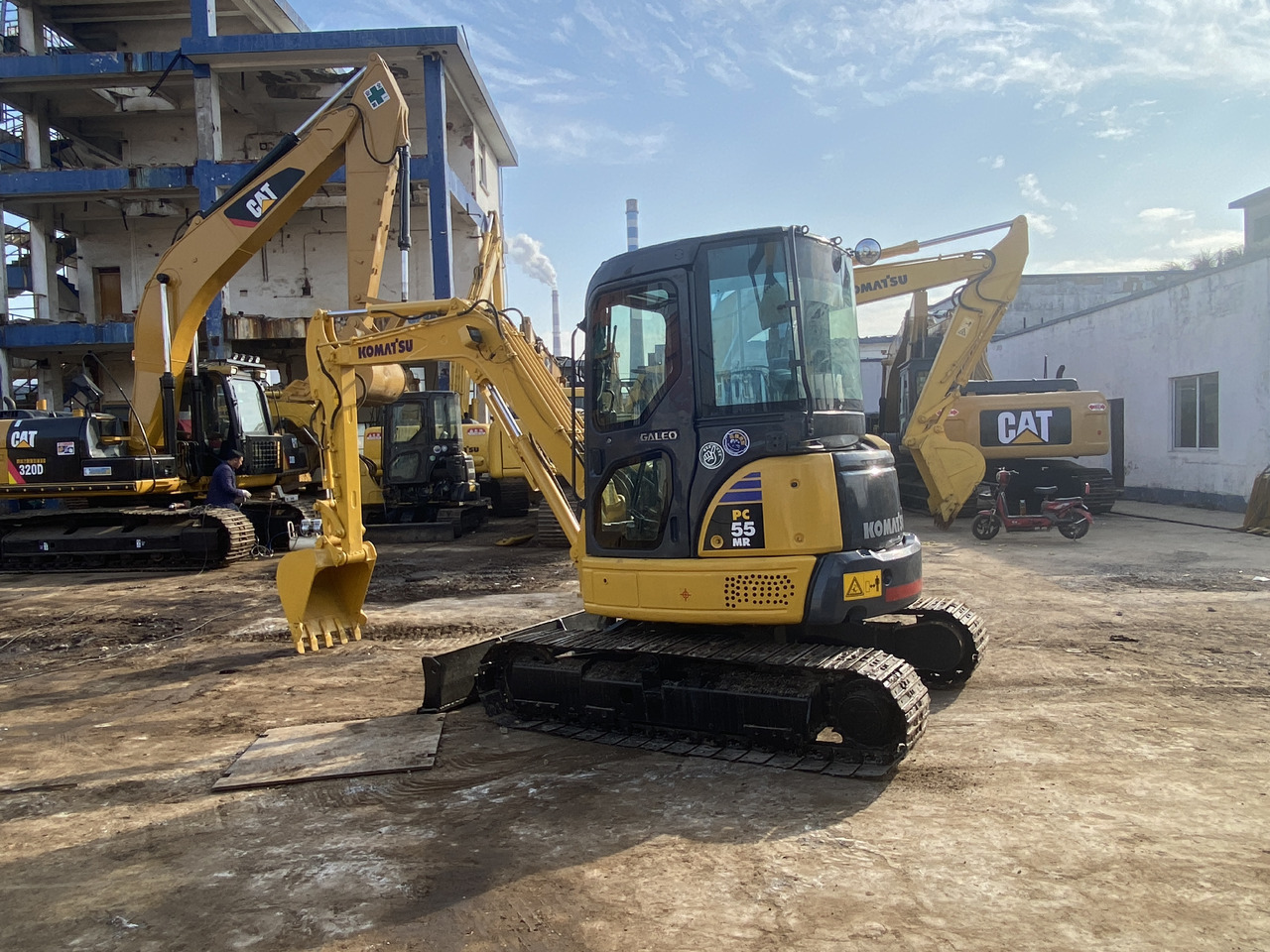 Komatsu PC55MR - Mini pelle: photos 2 Komatsu PC55MR - Mini pelle: photos 2