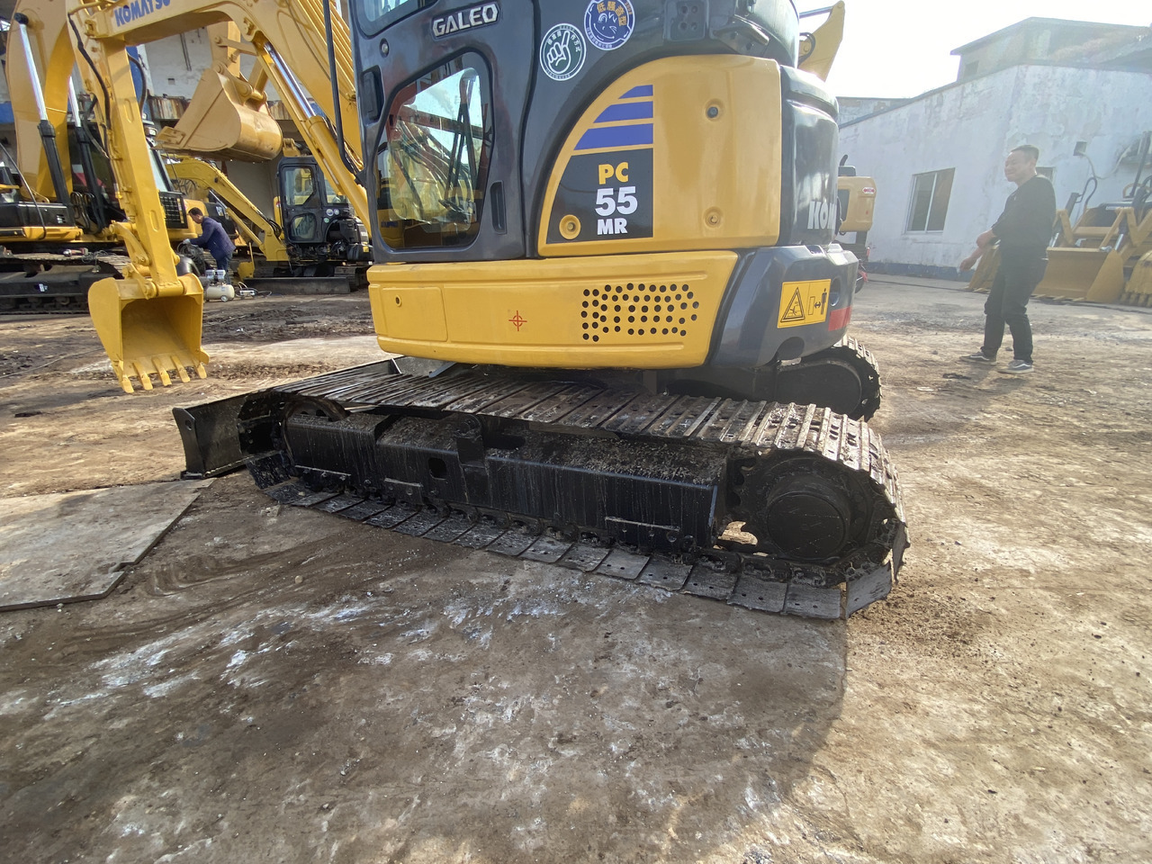 Komatsu PC55MR - Mini pelle: photos 3 Komatsu PC55MR - Mini pelle: photos 3