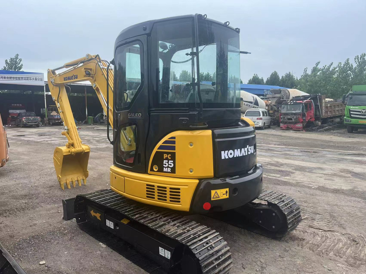 Komatsu PC55mr-3 - Mini pelle: photos 1 Komatsu PC55mr-3 - Mini pelle: photos 1