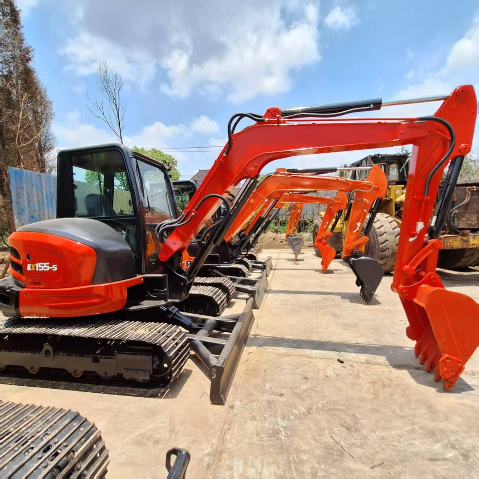Kubota KX155-5 Excavators - Pelle sur chenille: photos 5 Kubota KX155-5 Excavators - Pelle sur chenille: photos 5