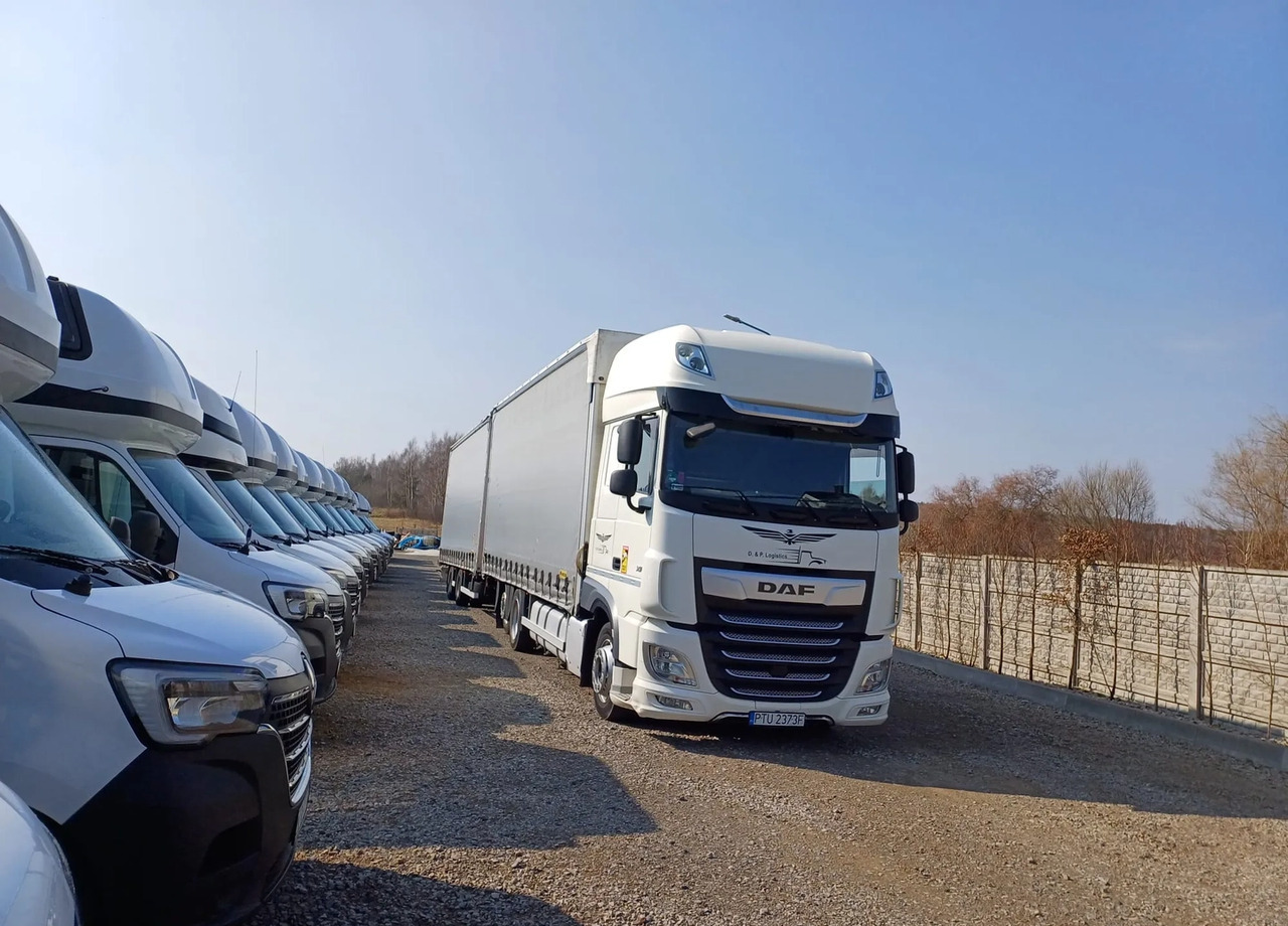 DAF XF 480 SUPER SPACE CAB / ZESTAW TANDEM PRZEJAZDOWY 120m3 - Camion à rideaux coulissants: photos 3 DAF XF 480 SUPER SPACE CAB / ZESTAW TANDEM PRZEJAZDOWY 120m3 - Camion à rideaux coulissants: photos 3