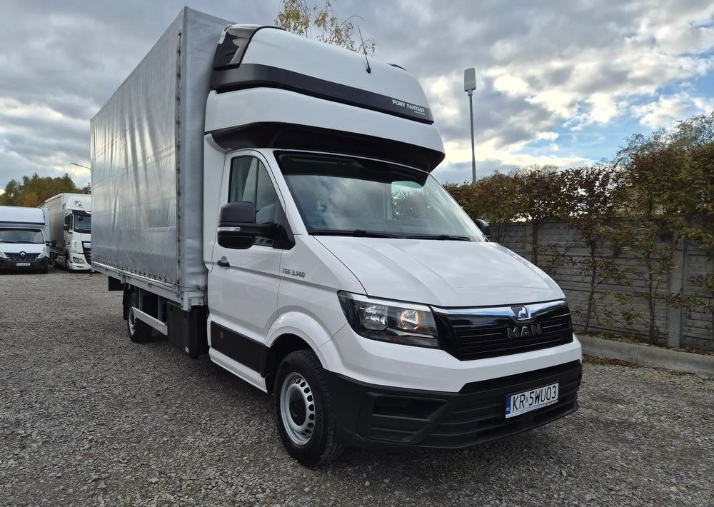 MAN TGE 10 PALET zaw.poduszki 2021r EURO 6 - Fourgon plateau: photos 1 MAN TGE 10 PALET zaw.poduszki 2021r EURO 6 - Fourgon plateau: photos 1