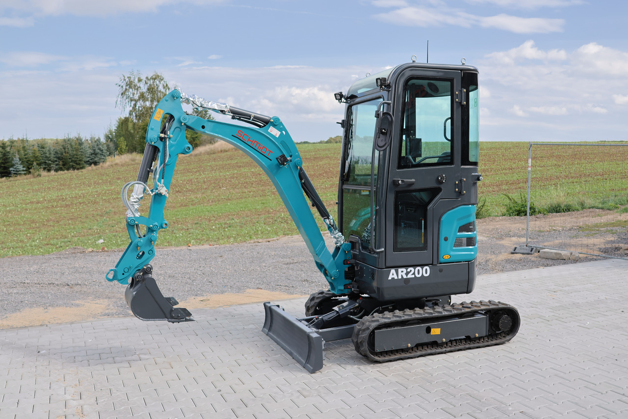 SCHMiDT AR200 - Kubota engine, Extended tracks, Swing arm - Mini pelle: photos 5 SCHMiDT AR200 - Kubota engine, Extended tracks, Swing arm - Mini pelle: photos 5