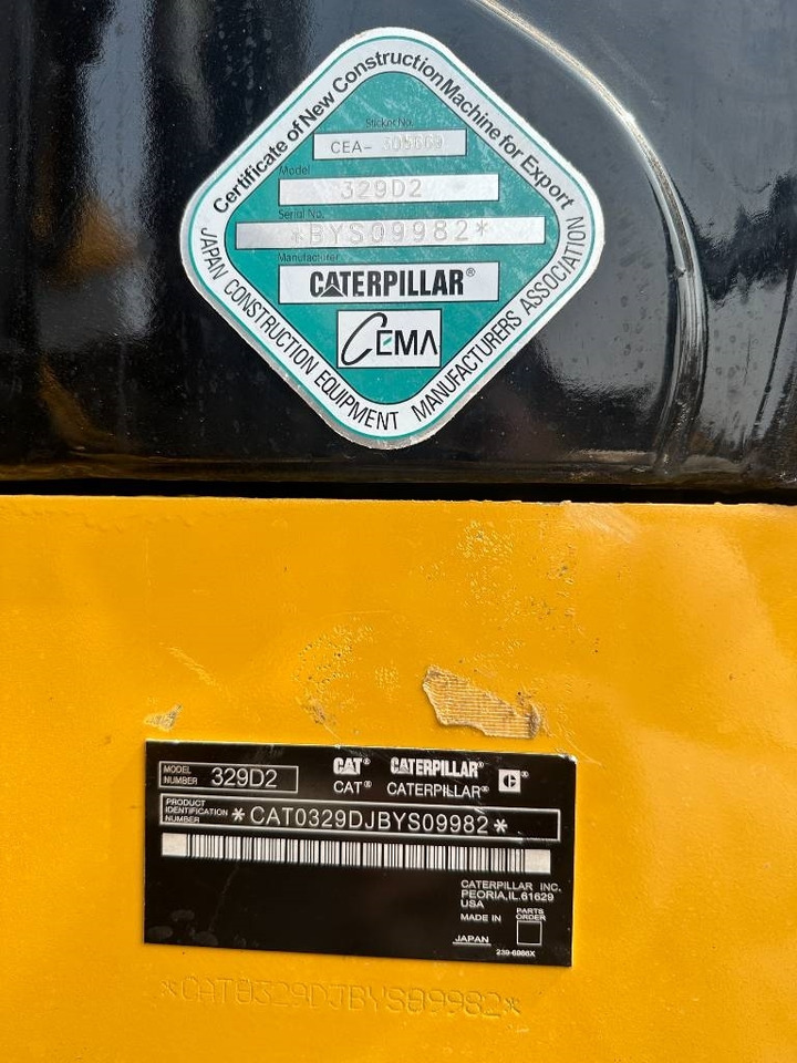 CAT 329 D L - Pelle sur chenille: photos 3 CAT 329 D L - Pelle sur chenille: photos 3
