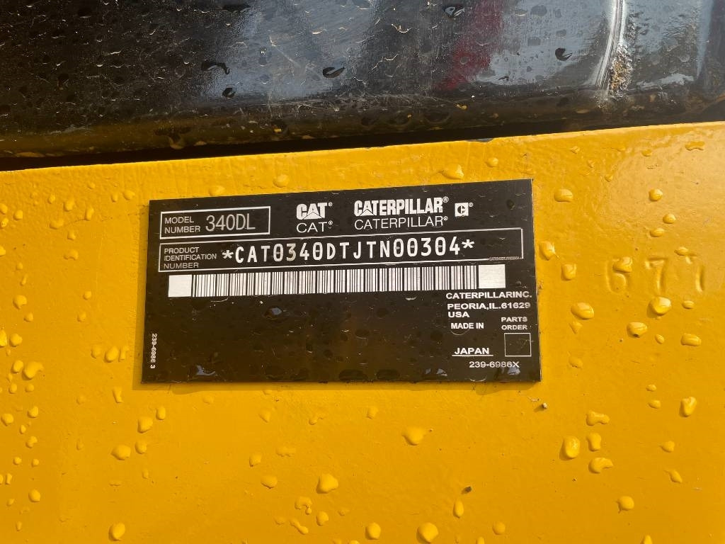 CAT 340 D L - Pelle sur chenille: photos 3 CAT 340 D L - Pelle sur chenille: photos 3