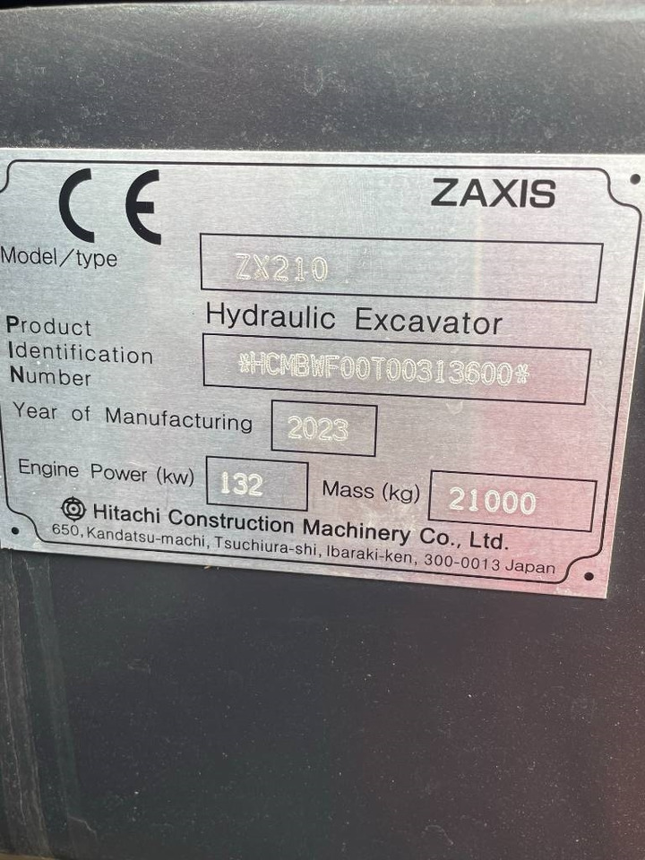 Hitachi 210LC - Pelle sur chenille: photos 5 Hitachi 210LC - Pelle sur chenille: photos 5