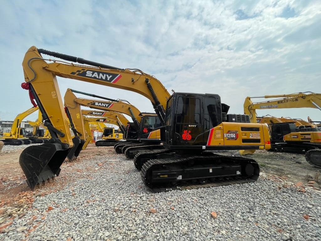 Pelle sur chenille Sany SY 215: photos 16