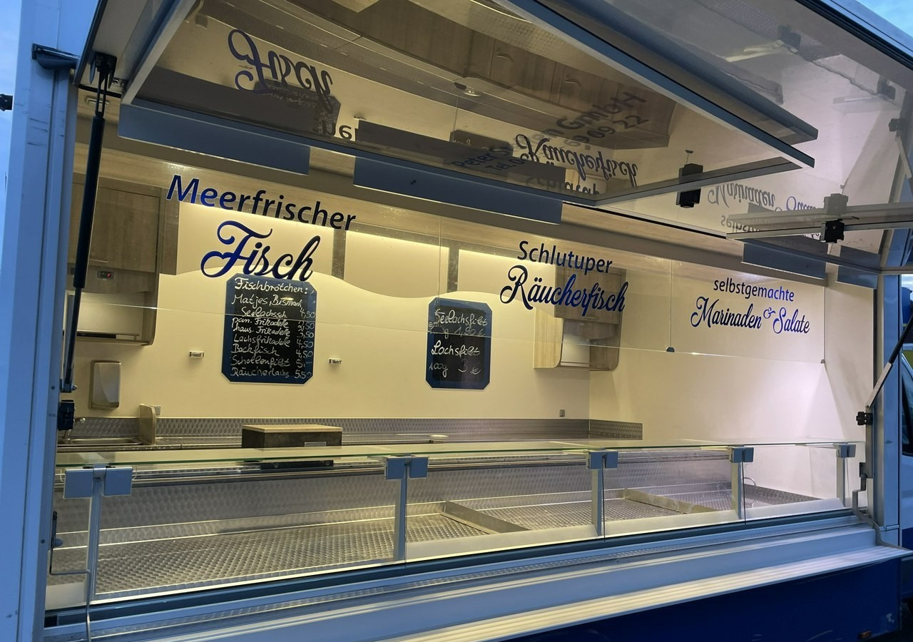 Camion magasin Fiat Ducato Autosklep wędlin Ryb Gastronomiczny Food Truck Foodtruck 116tkm 201: photos 13