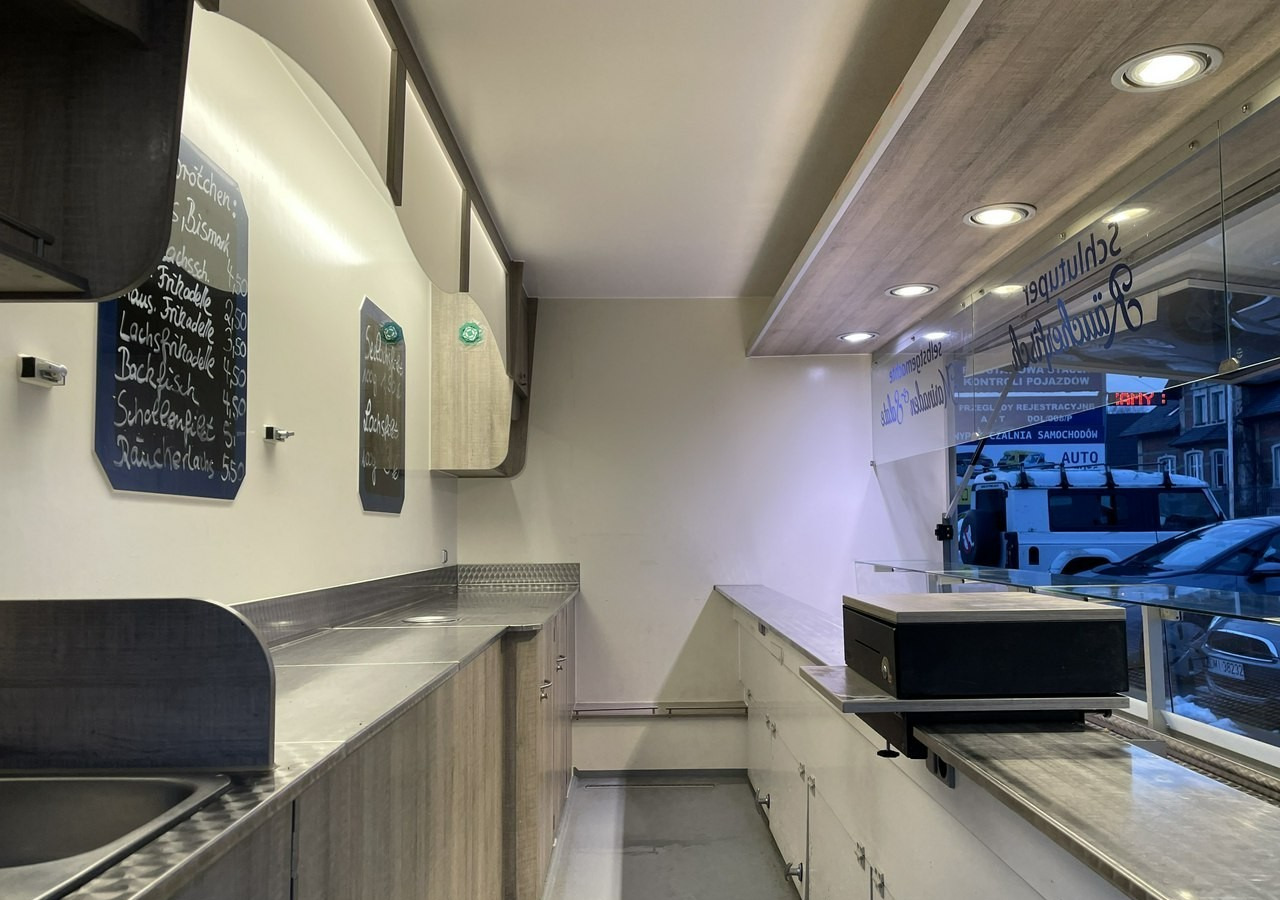 Camion magasin Fiat Ducato Autosklep wędlin Ryb Gastronomiczny Food Truck Foodtruck 116tkm 201: photos 10