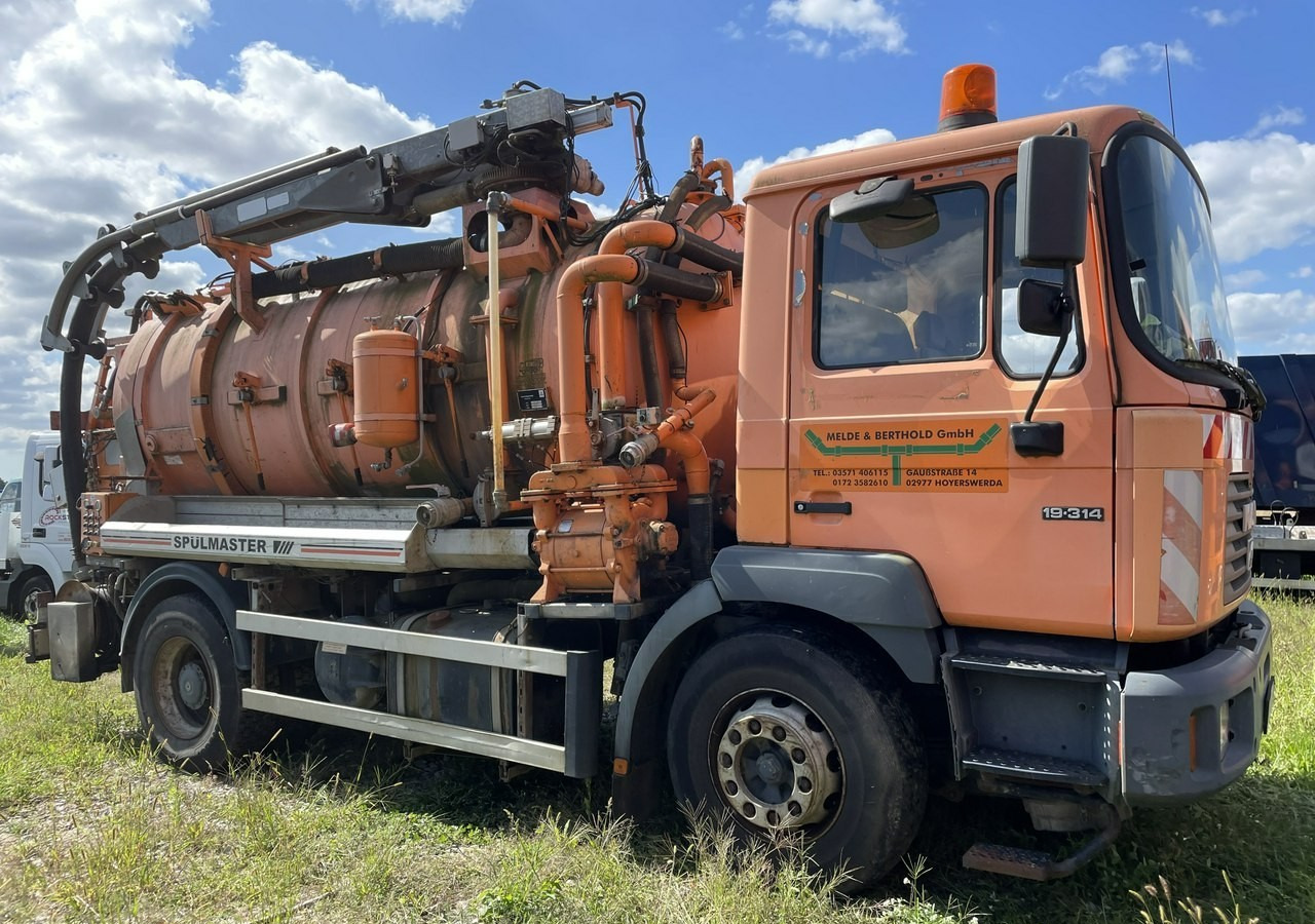 MAN Inny MAN Man 19-314 Wuko asenizacyjny kanalizacja - Camion hydrocureur: photos 4 MAN Inny MAN Man 19-314 Wuko asenizacyjny kanalizacja - Camion hydrocureur: photos 4