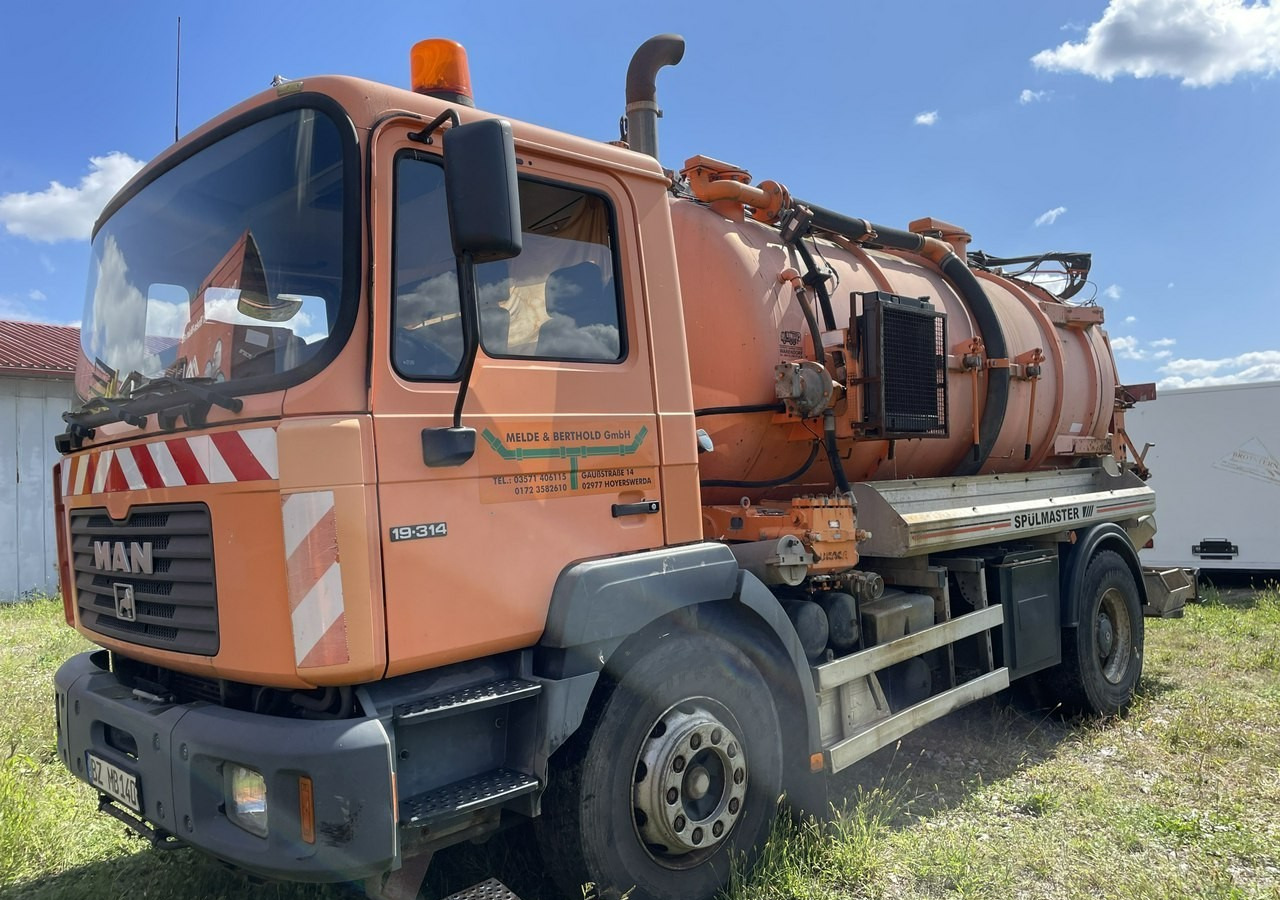 MAN Inny MAN Man 19-314 Wuko asenizacyjny kanalizacja - Camion hydrocureur: photos 3 MAN Inny MAN Man 19-314 Wuko asenizacyjny kanalizacja - Camion hydrocureur: photos 3