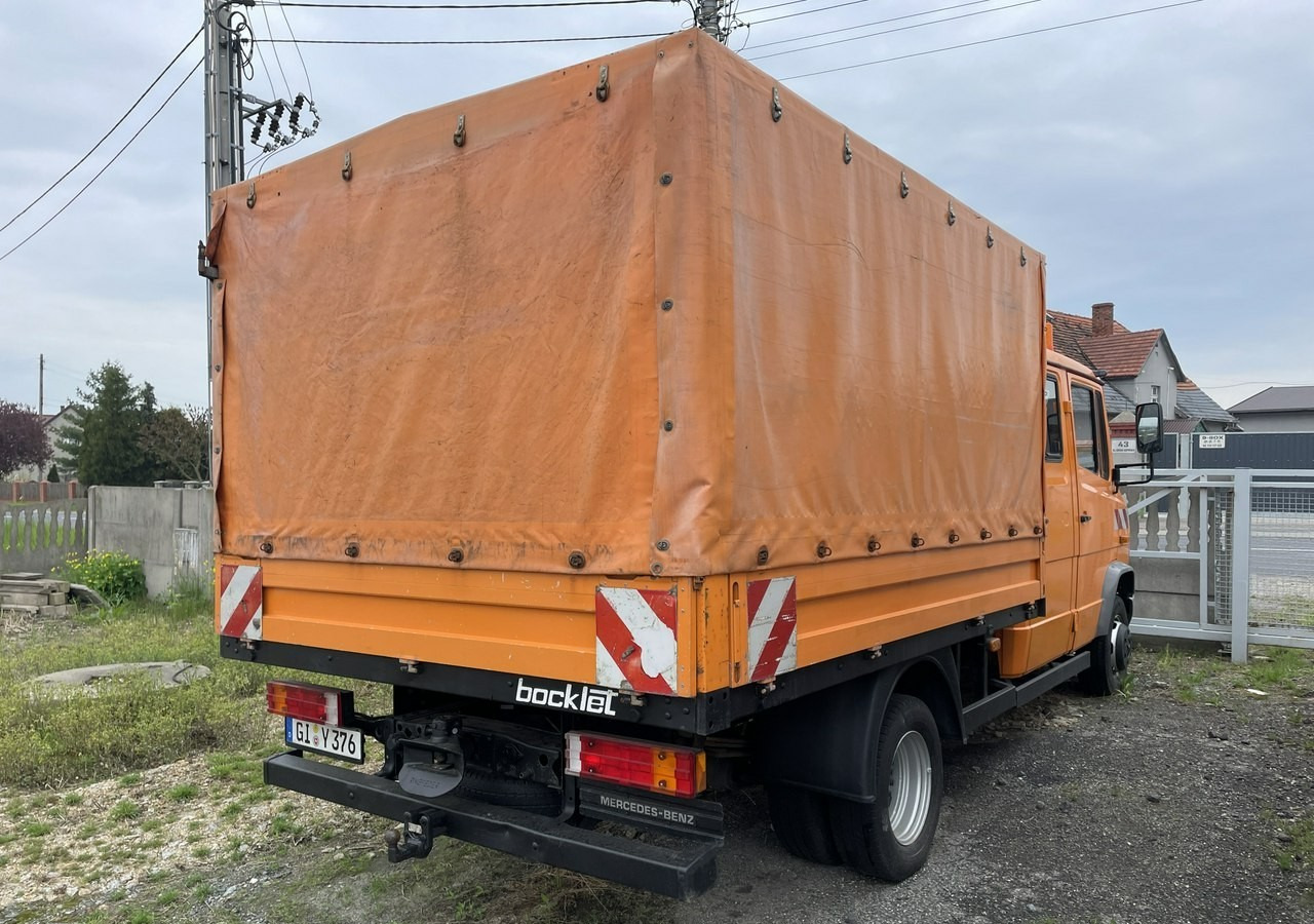 Mercedes-Benz Inny Mercedes-Benz Vario 614 Brygadówka skrzynia plandeka 6-oso doka dokka 2004 - Camion à rideaux coulissants: photos 4 Mercedes-Benz Inny Mercedes-Benz Vario 614 Brygadówka skrzynia plandeka 6-oso doka dokka 2004 - Camion à rideaux coulissants: photos 4