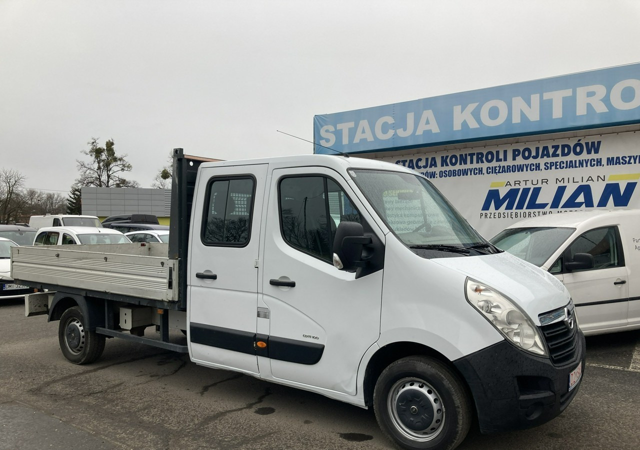 Opel Movano Opel Movano 2,3 Maxi dokka doka Brygadówka 2011 - Fourgon plateau, Utilitaire double cabine: photos 1 Opel Movano Opel Movano 2,3 Maxi dokka doka Brygadówka 2011 - Fourgon plateau, Utilitaire double cabine: photos 1